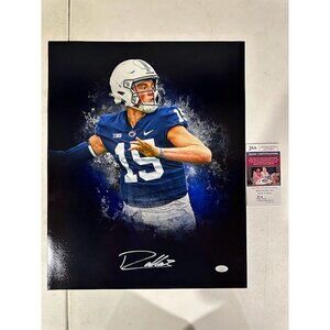 Drew Allar signed autographed Penn State Nittany Lions 16x20 Photo JSA